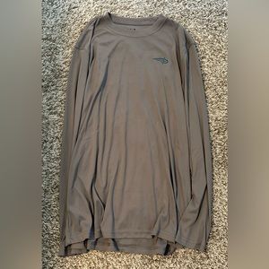 Reel Life Gray Long Sleeve Shirt